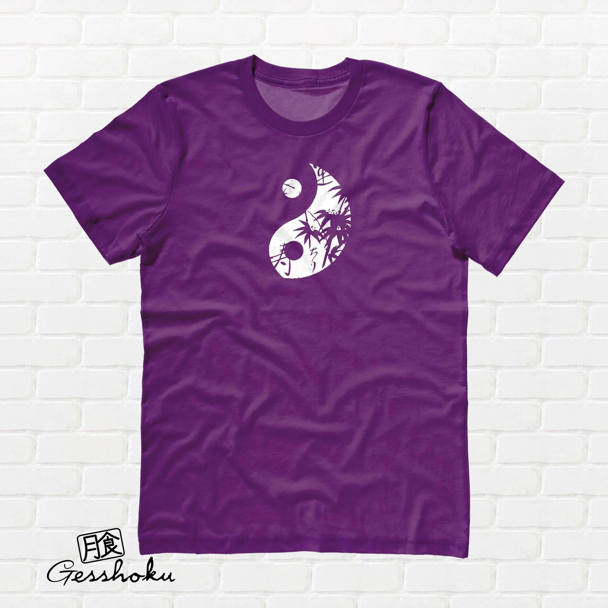 Yin Yang Asian Print Unisex T-shirt