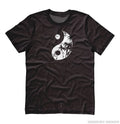 Yin Yang Asian Print Unisex T-shirt