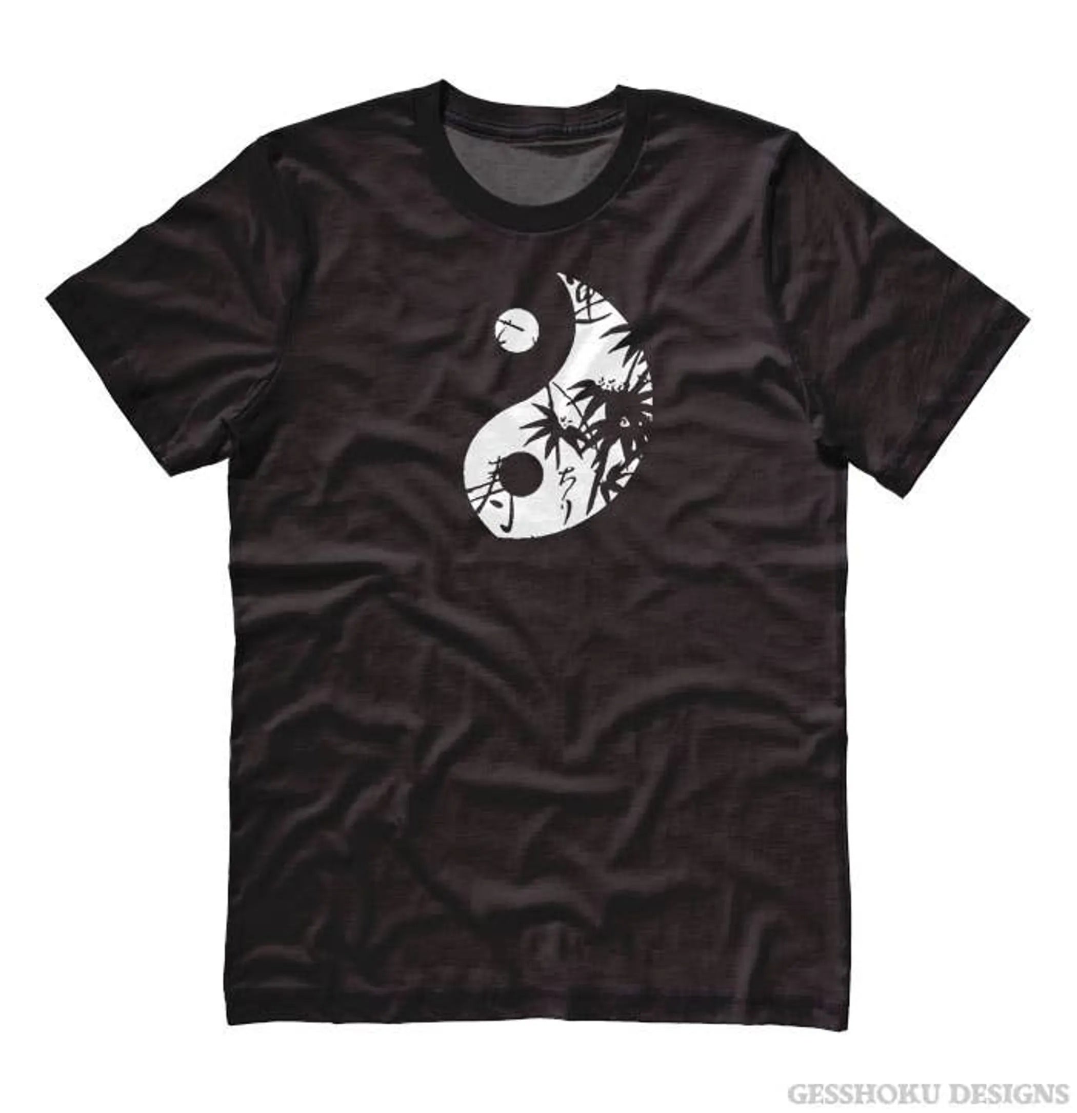 Yin Yang Asian Print Unisex T-shirt