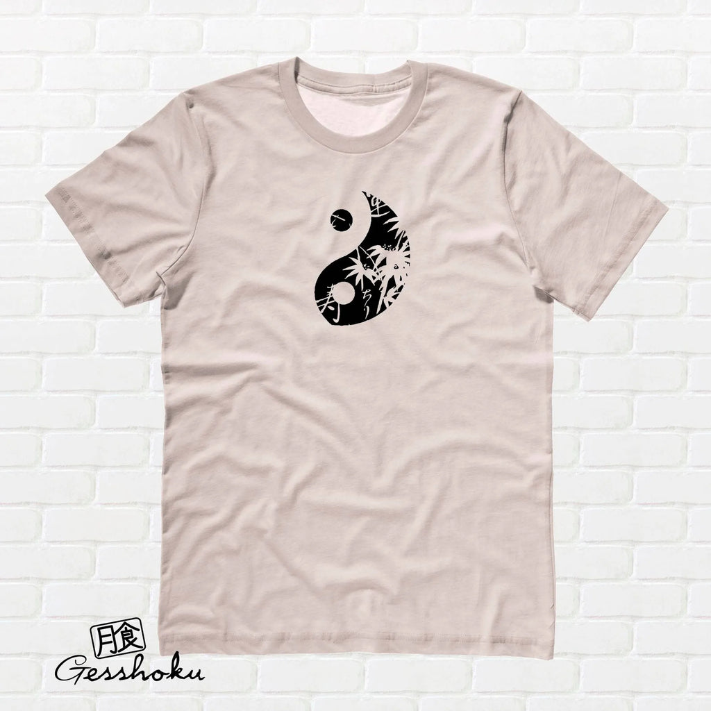 Yin Yang Asian Print Unisex T-shirt