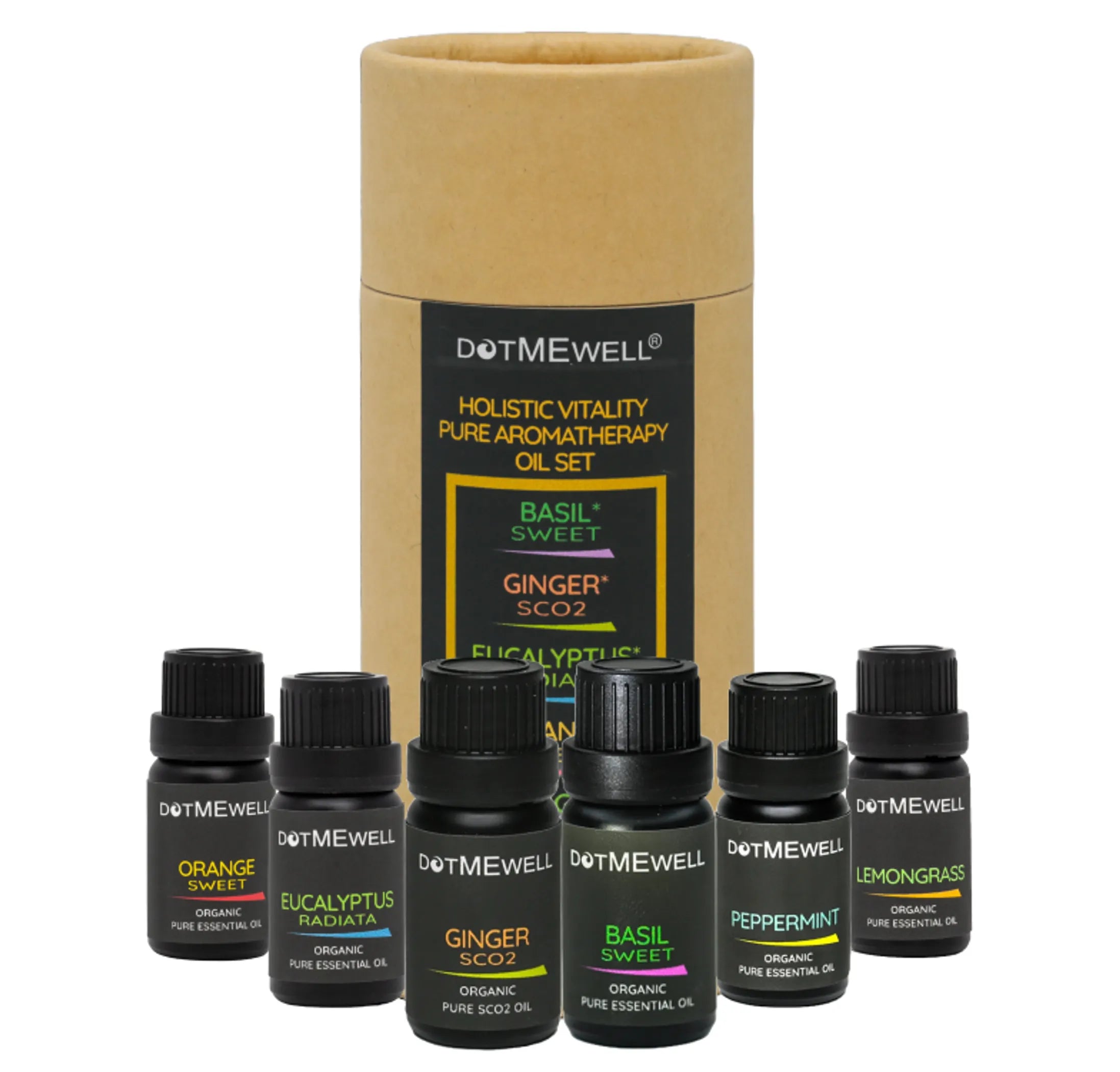 HOLISTIC VITALITY PURE AROMATHERAPY OILS SET
