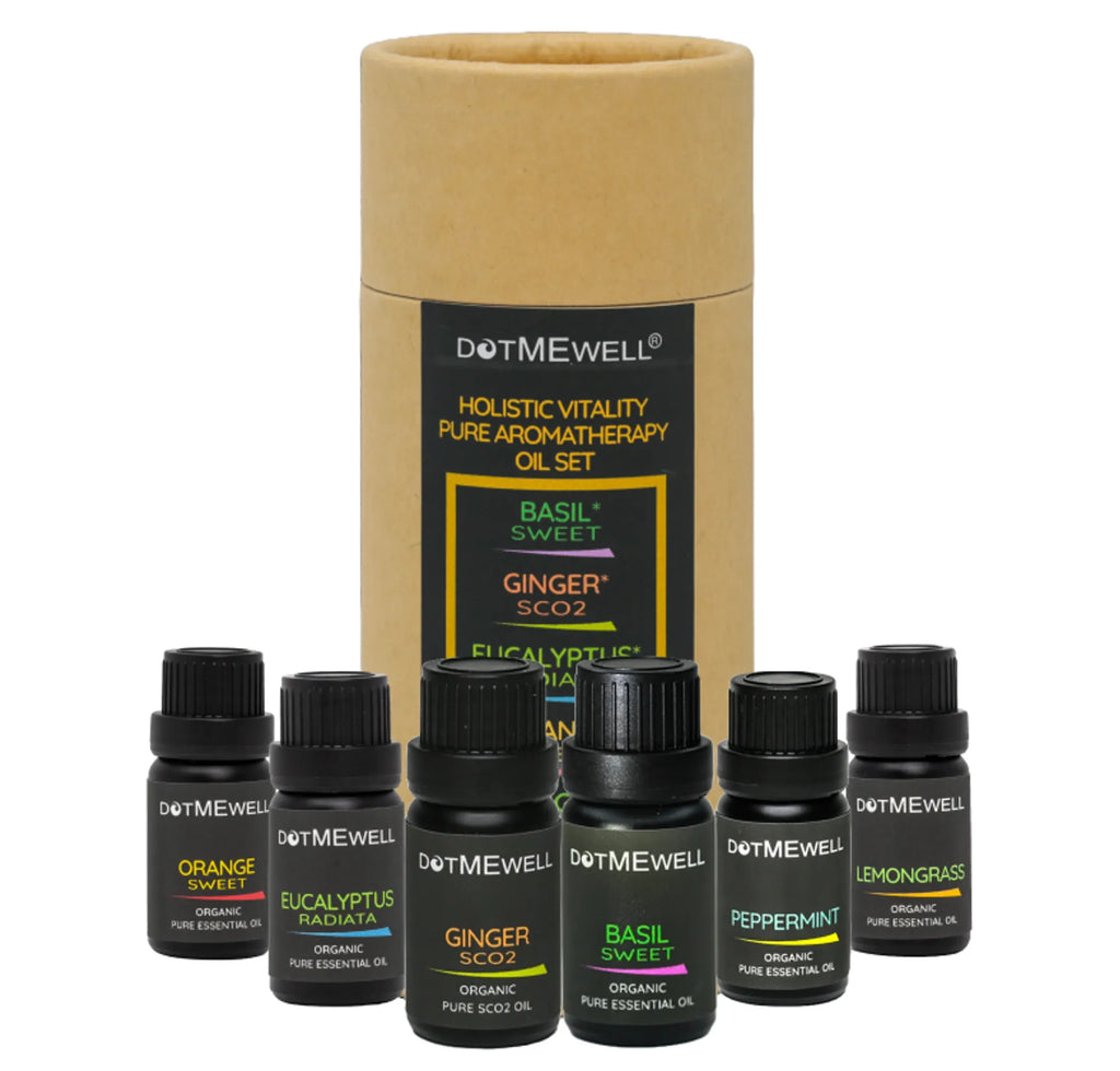 HOLISTIC VITALITY PURE AROMATHERAPY OILS SET