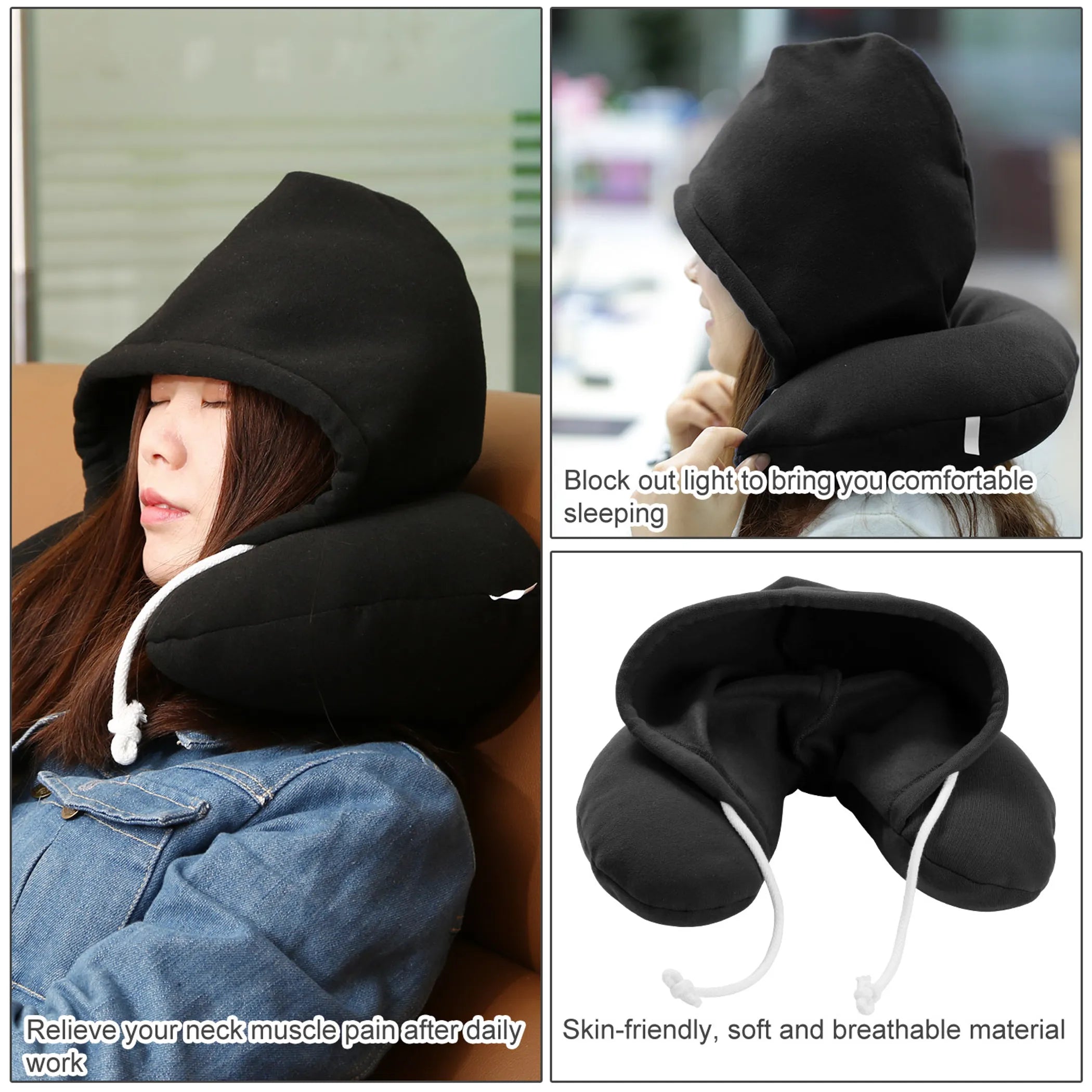 U-Shaped Travel Pillow Neck Pillow
